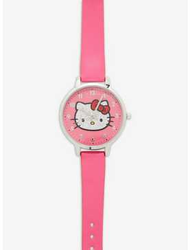 Hello Kitty Face Bling Watch, , hi-res