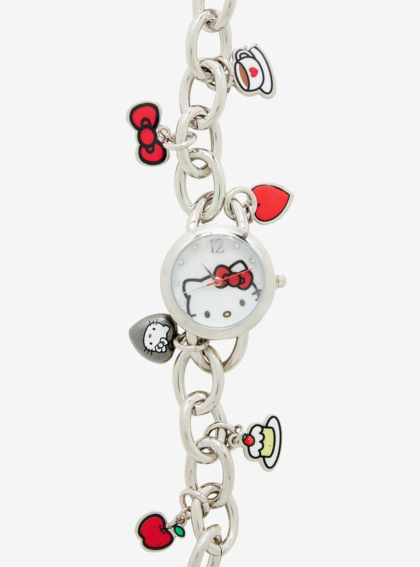 Hello Kitty Tea Time Charm Watch, , hi-res
