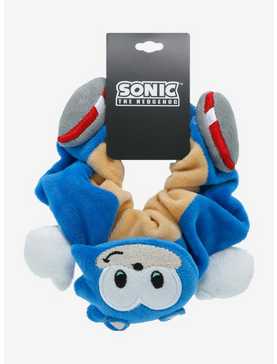 Sonic The Hedgehog Sonic Plush Scrunchie, , hi-res