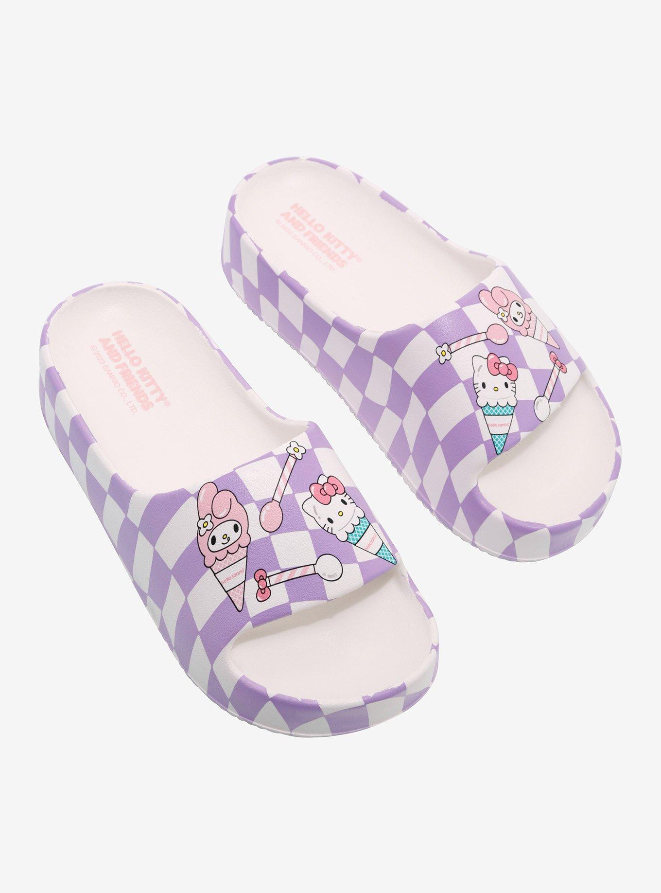 Hello Kitty & My Melody Ice Cream Cones Platform Slides, MULTI, hi-res