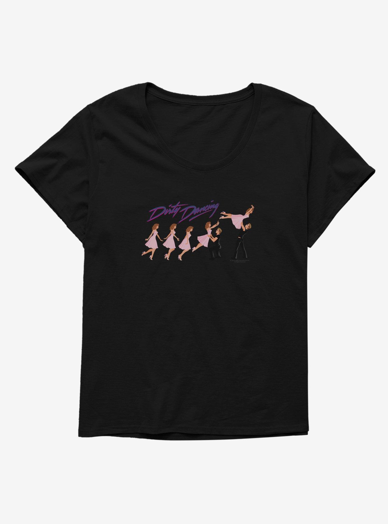 Dirty Dancing Lift Sequence Girls T-Shirt Plus Size, , hi-res