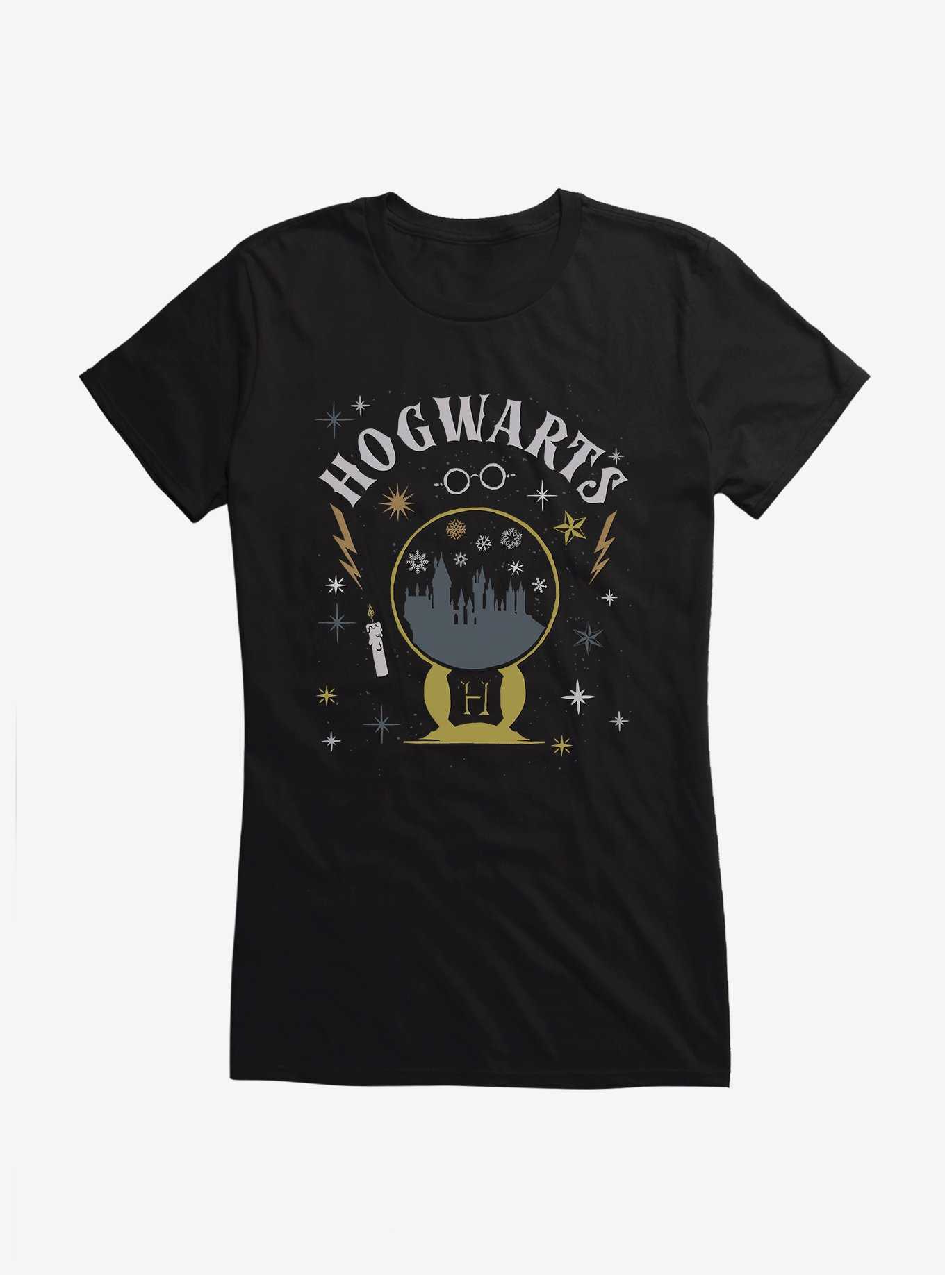Harry Potter Hogwarts Snowglobe Girls T-Shirt, , hi-res
