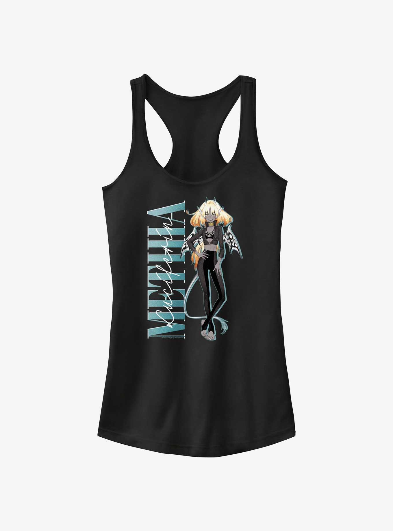 Devil's Candy Methia Vintage Girls Tank, BLACK, hi-res