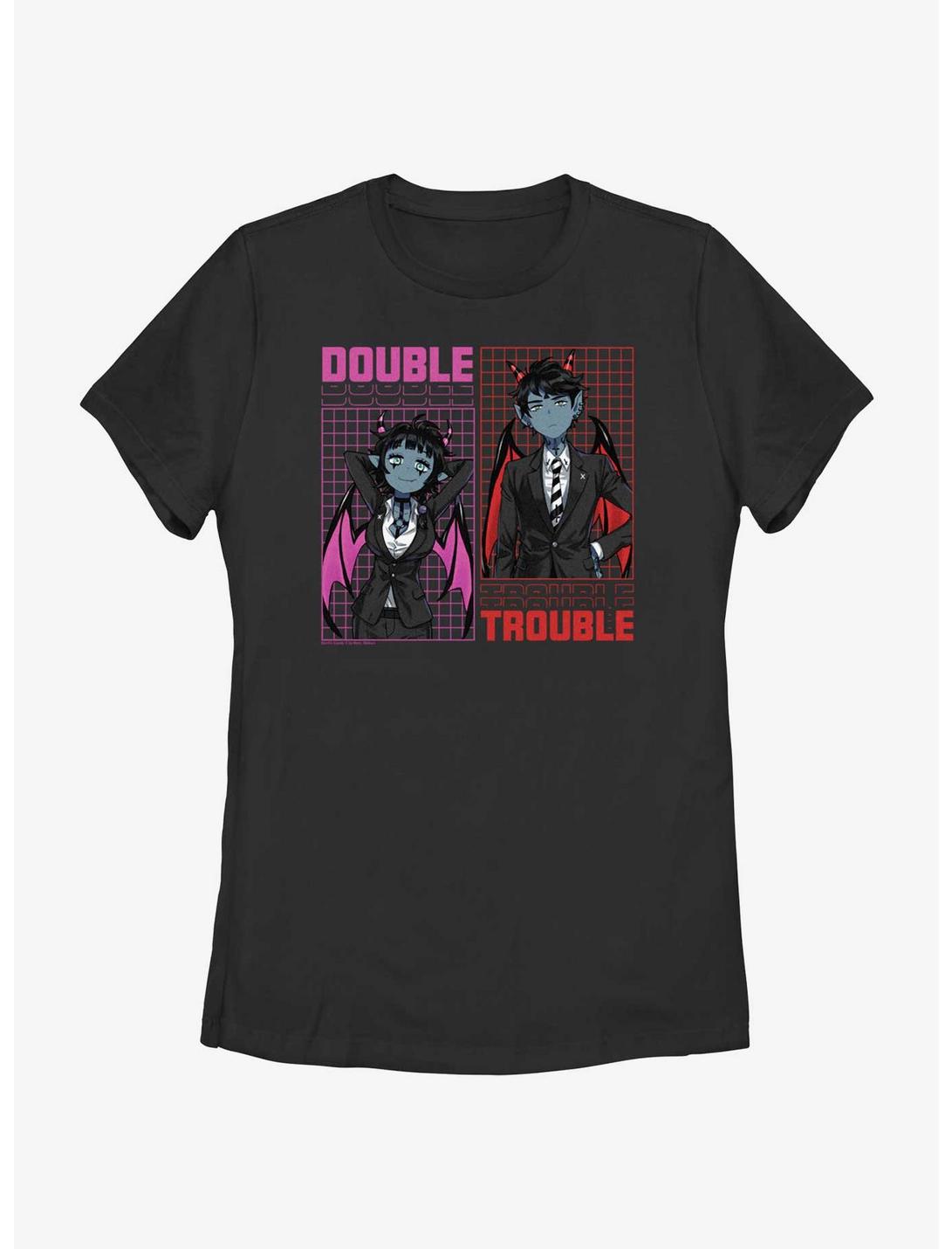 Devil's Candy Double Trouble Womens T-Shirt, BLACK, hi-res