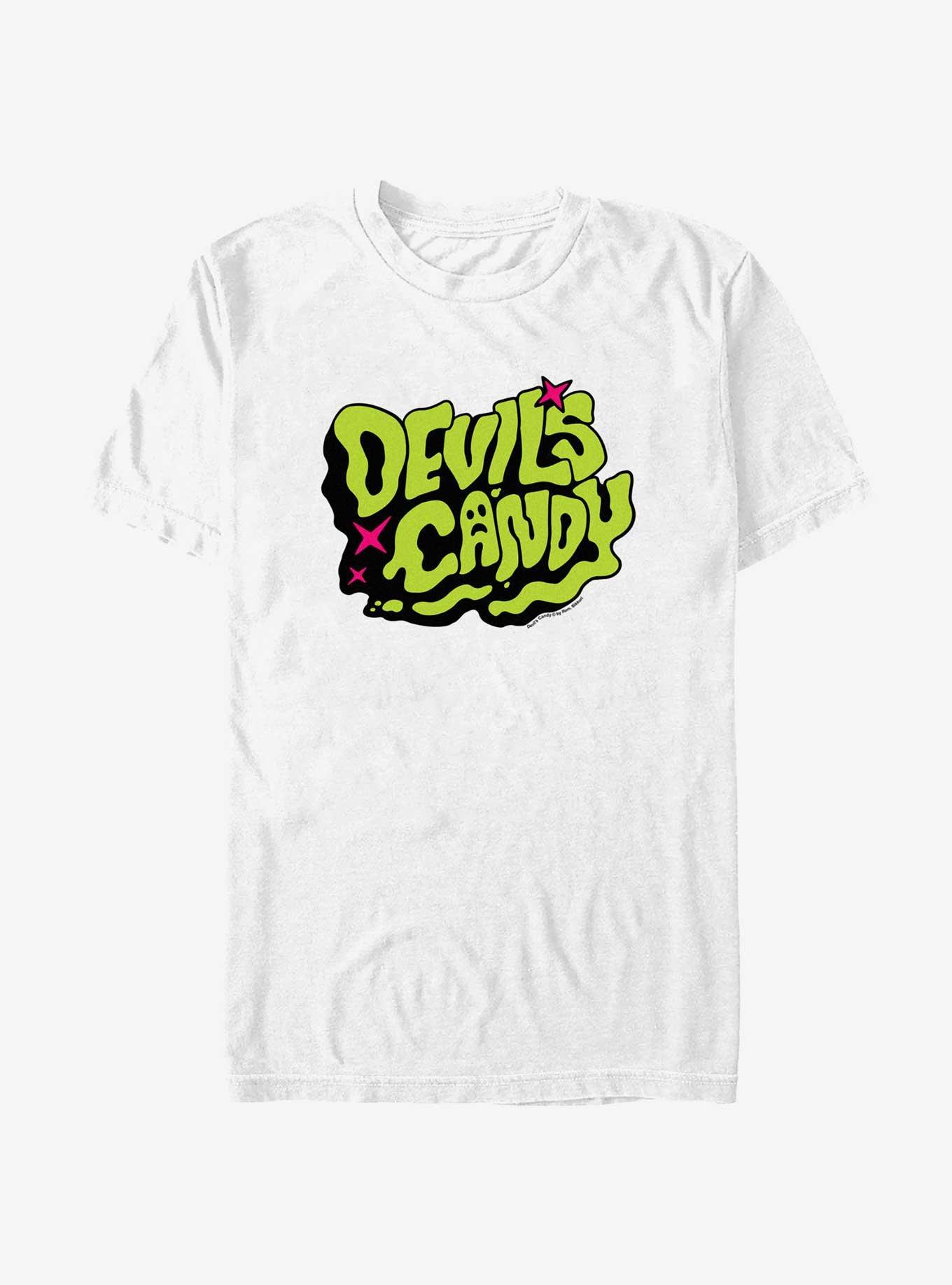 Devil's Candy Logo T-Shirt, WHITE, hi-res