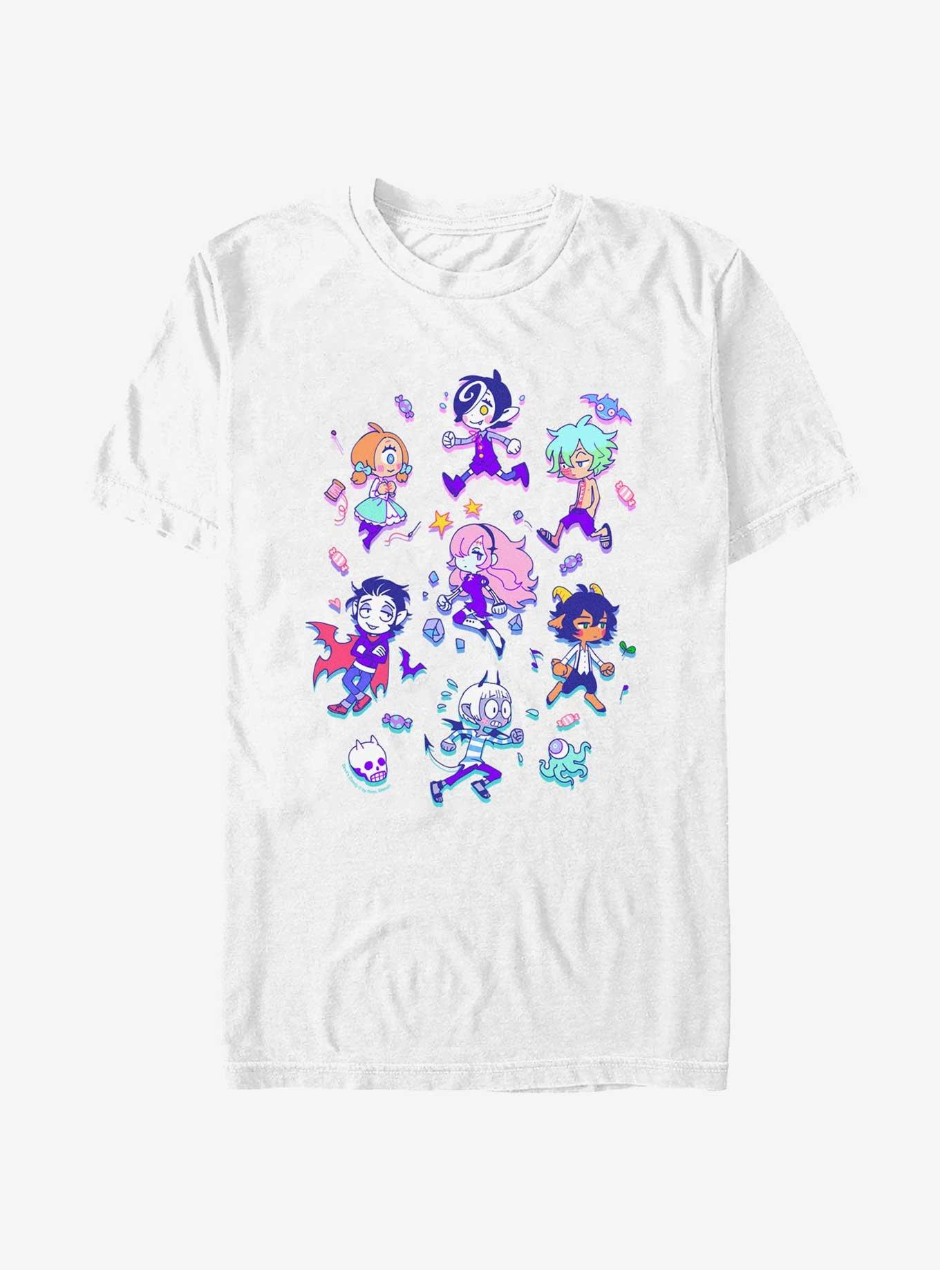 Devil's Candy Chibi Jumble T-Shirt, WHITE, hi-res