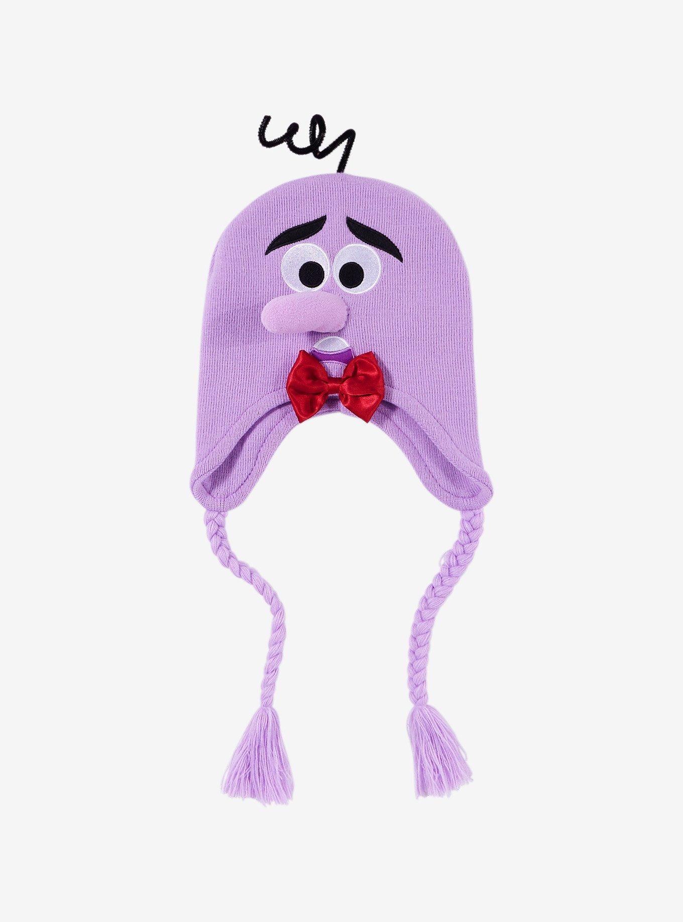 Disney Pixar Inside Out Fear Figural Tassel Beanie, , hi-res