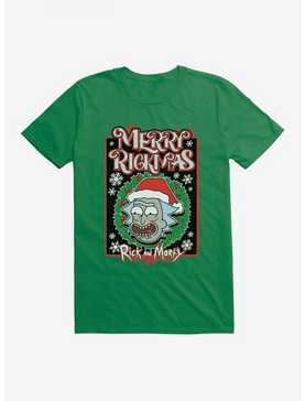 Rick & Morty Merry Rickmas Rick T-Shirt, , hi-res