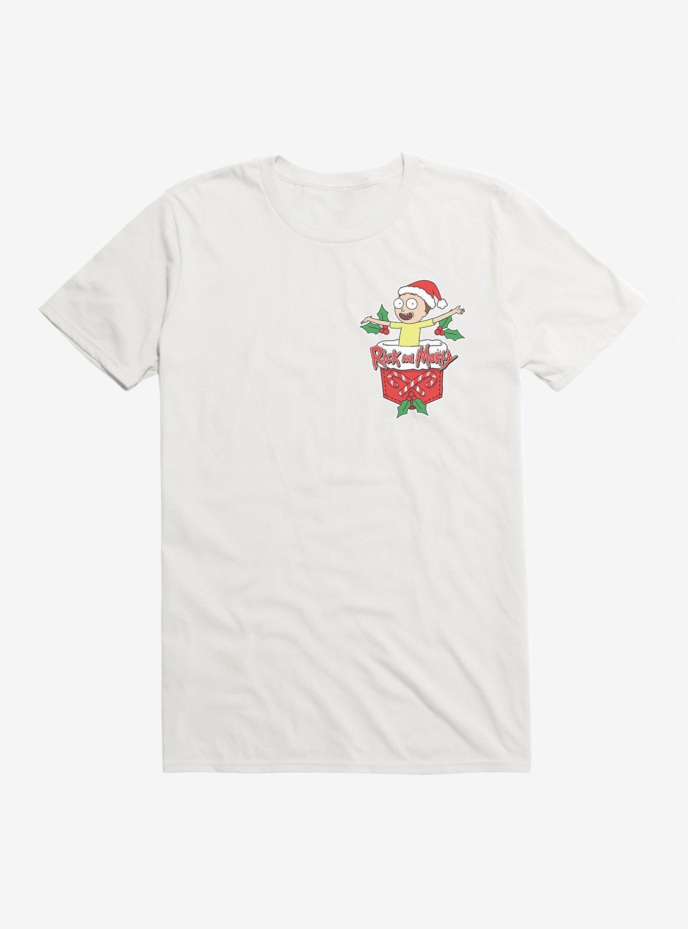 Rick & Morty Faux Pocket Rickmas Morty T-Shirt | Hot Topic