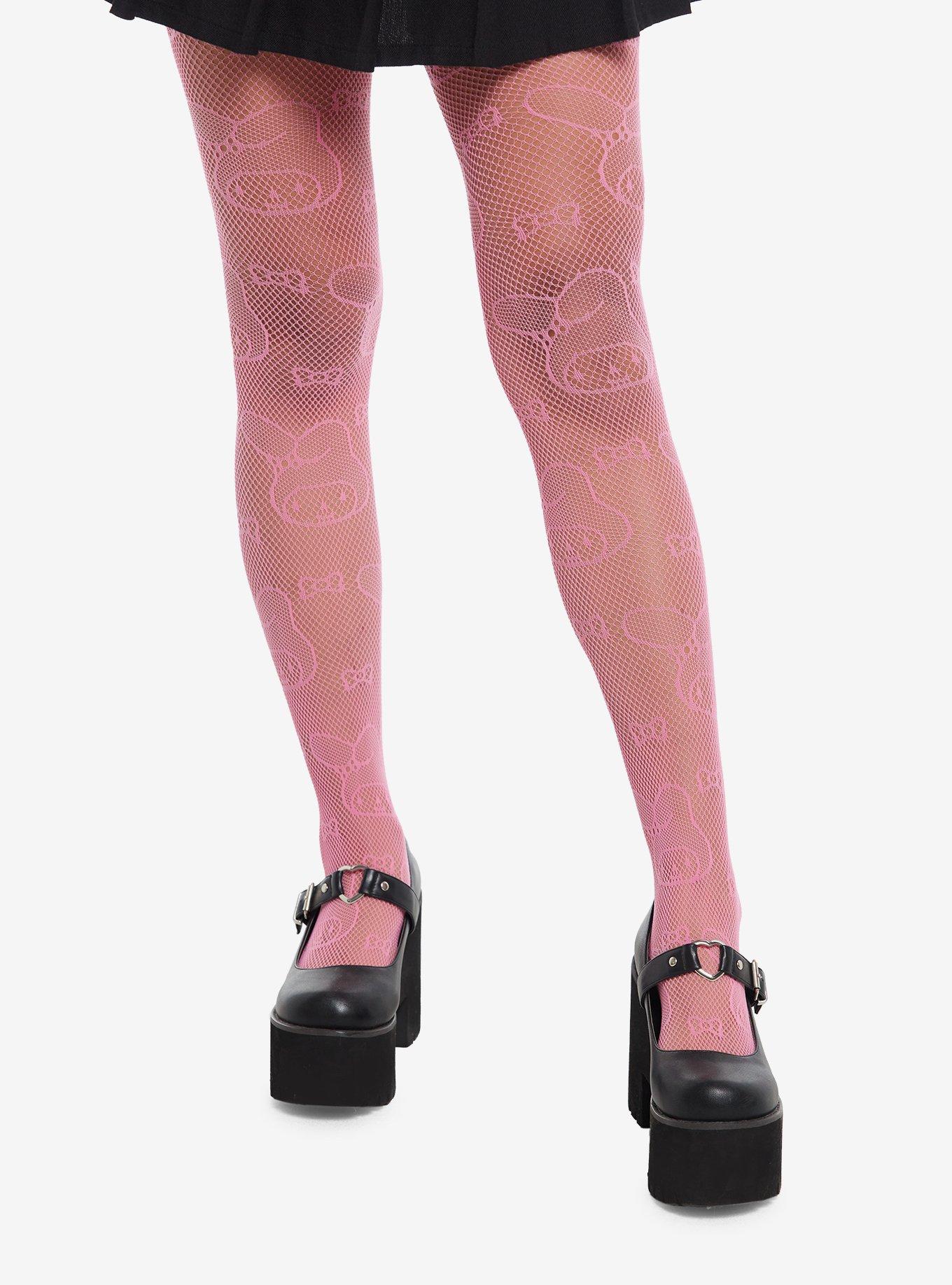 My Melody Fishnet Tights, , hi-res