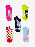 Hello Kitty And Friends Racers No-Show Socks 5 Pair, , hi-res