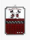 Disney Mickey & Minnie Together Forever Metal Calendar, , hi-res
