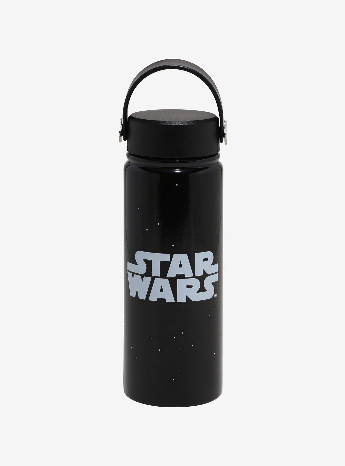 Star Wars Title Lettering Stainless Steel Water Bottle, , hi-res