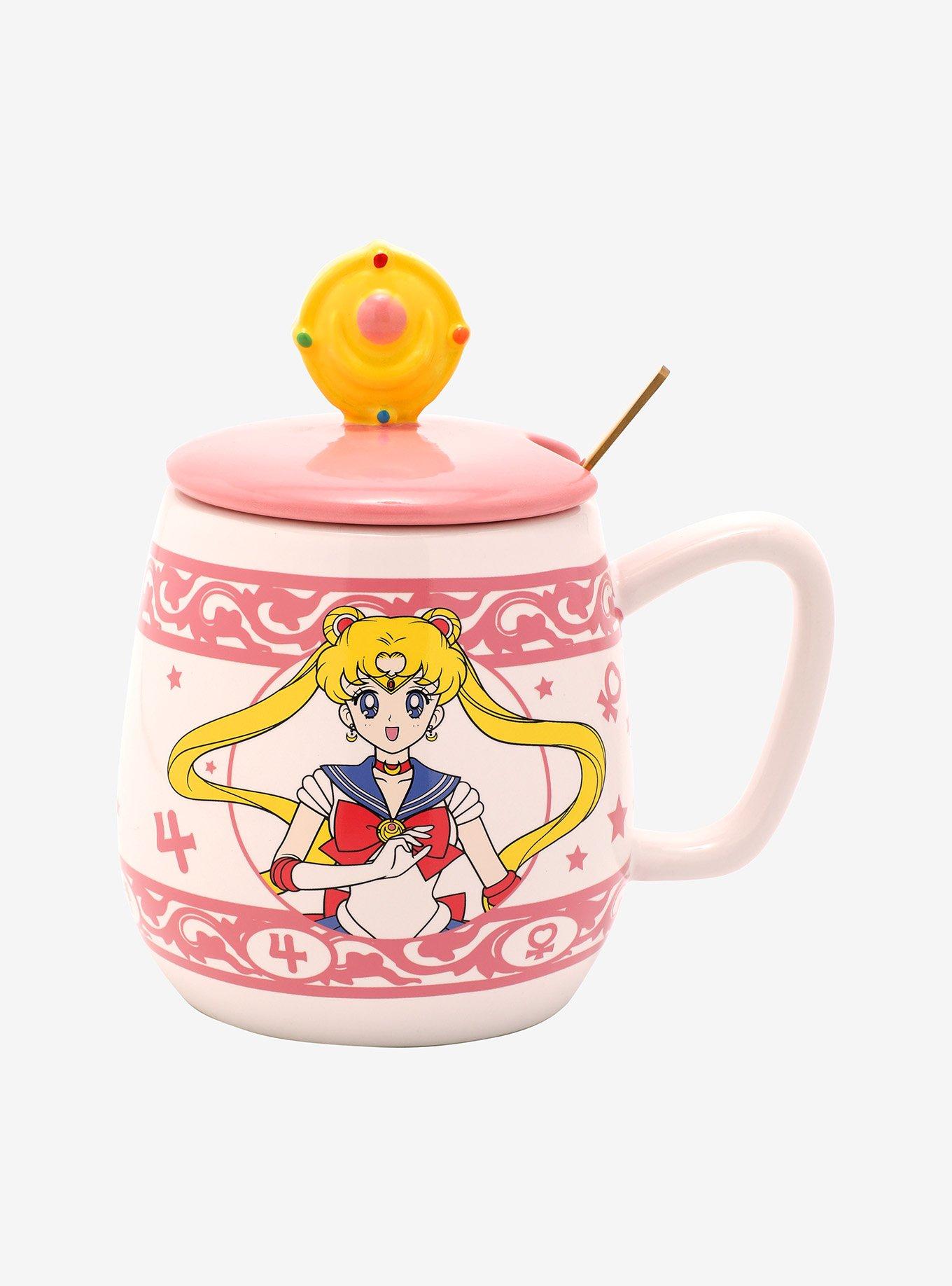 Sailor Moon Portrait Mug with Lid & Spoon, , hi-res
