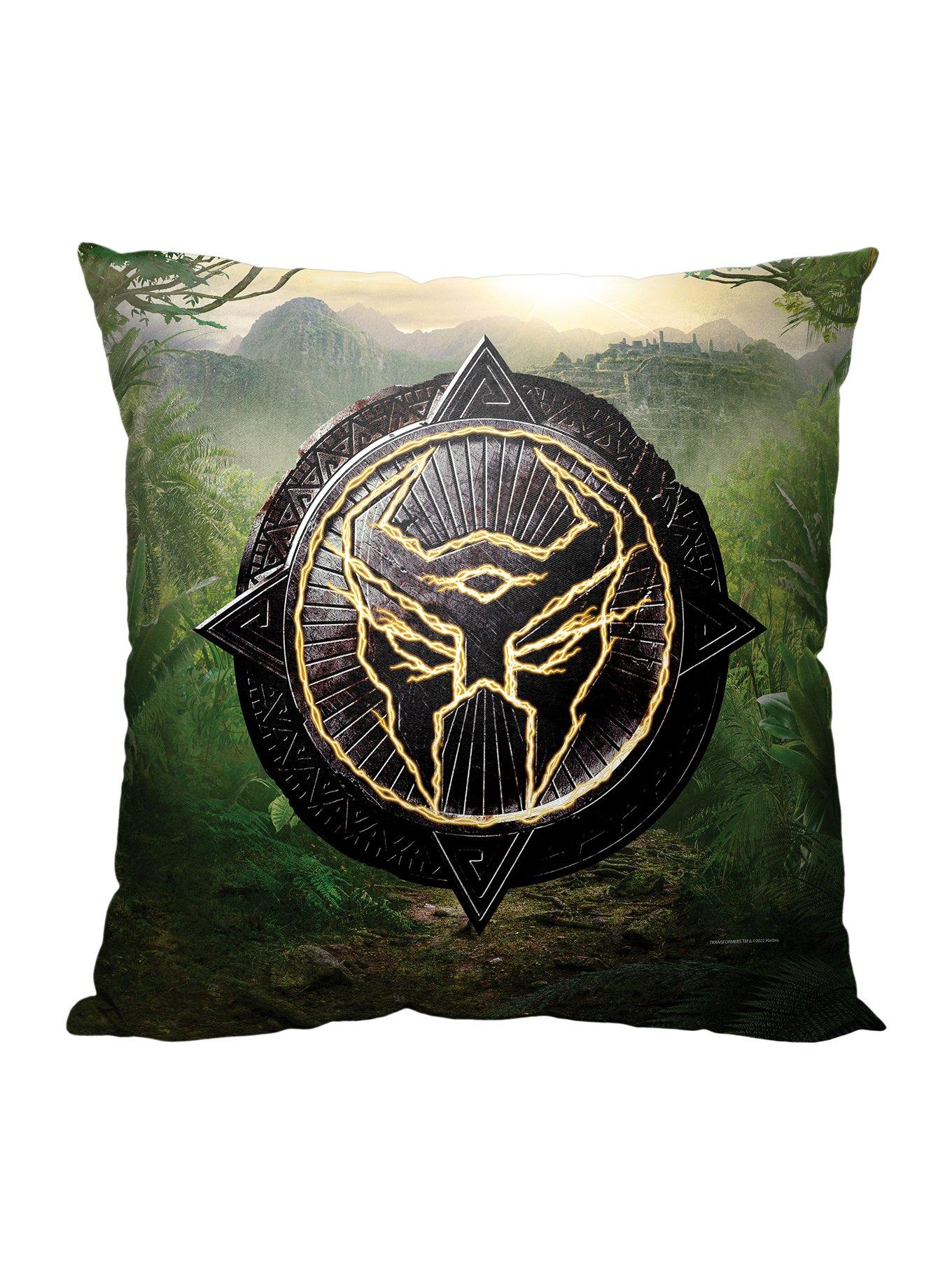 Transformers: Rise Of The Beasts Terrorcon Shield Printed Throw Pillow, , hi-res