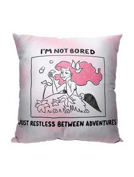 Disney The Little Mermaid Classic Restless Between Adventures Printed Throw Pillow, , hi-res