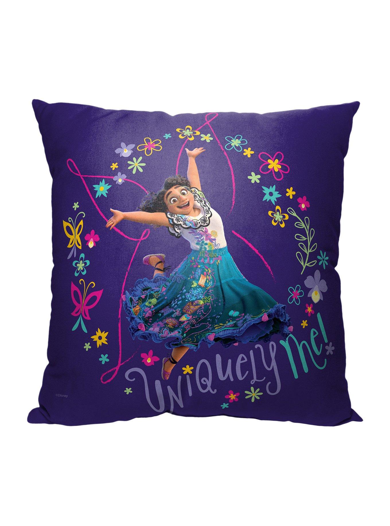 Disney Encanto Uniquely Me Printed Throw Pillow, , hi-res