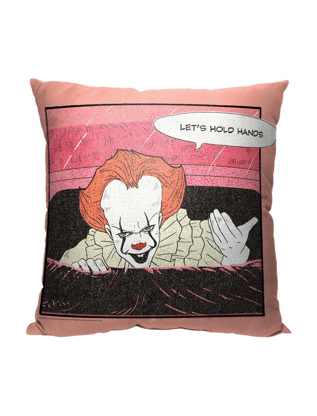 It Let's Hold Hands Printed Throw Pillow, , hi-res