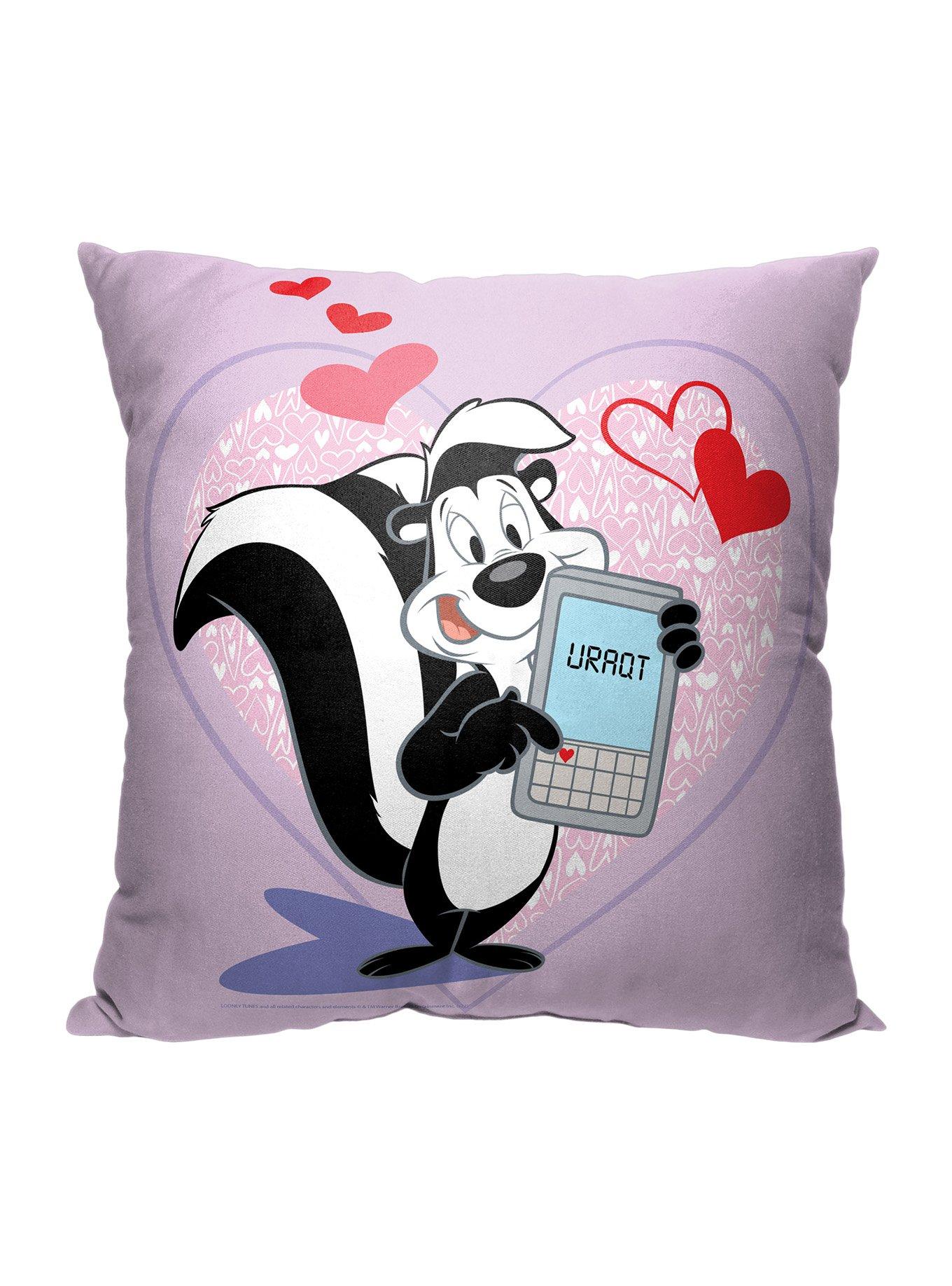 Looney Tunes Pepe Le Pew Cutie Printed Throw Pillow, , hi-res