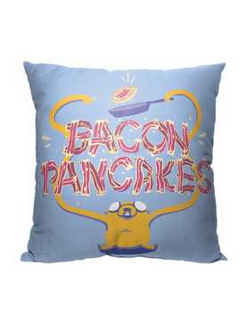 Adventure Time Bacon Pancakes Printed Throw Pillow, , hi-res