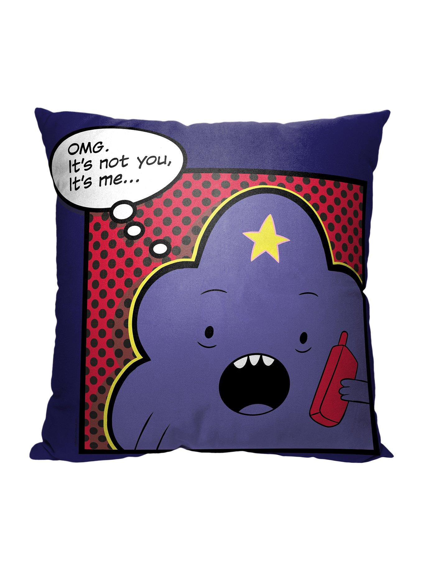 Adventure Time It's Not You It's Me Printed Throw Pillow, , hi-res