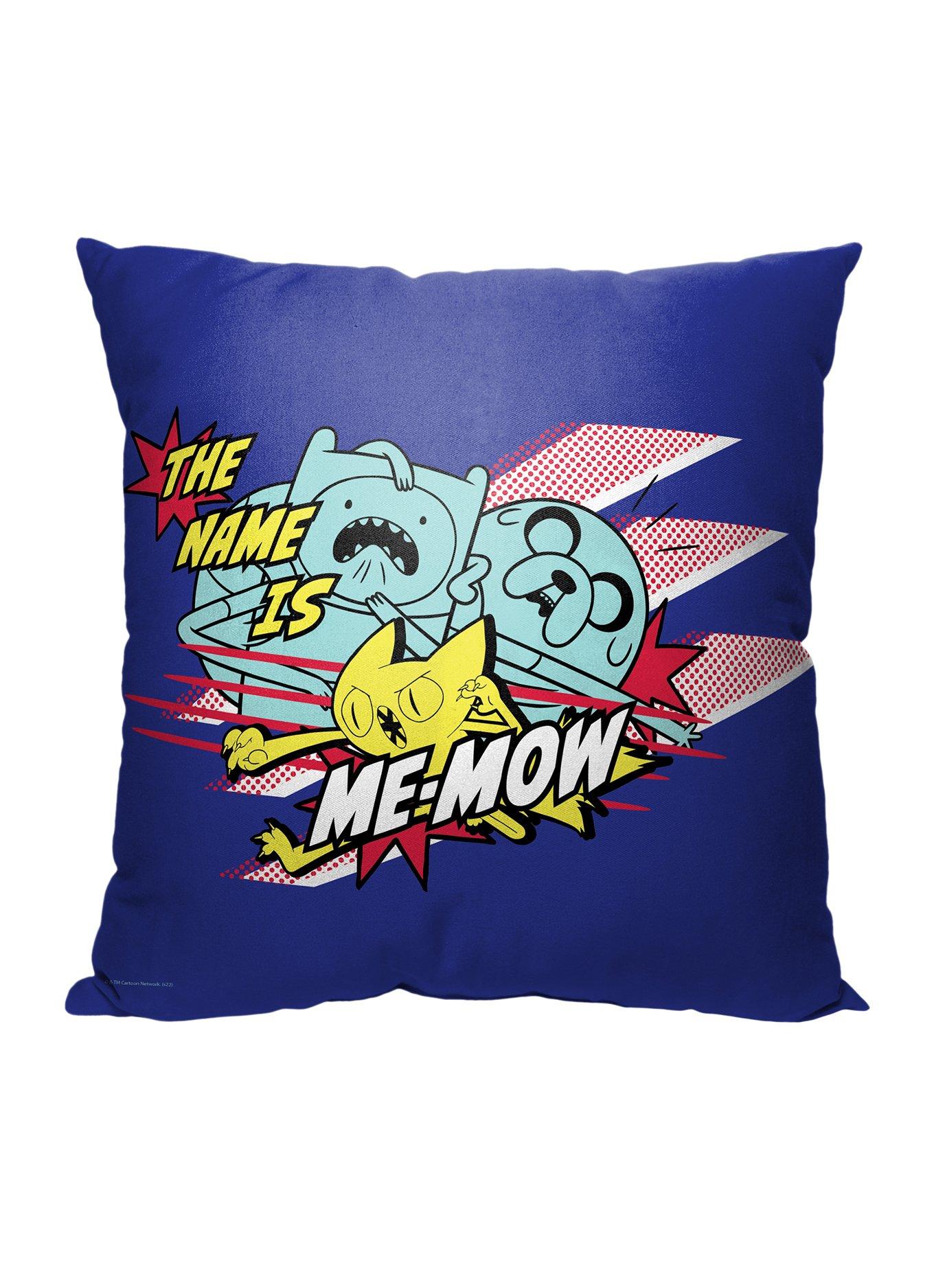 Adventure Time The Names Memeow Printed Throw Pillow, , hi-res