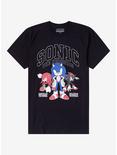 Sonic The Hedgehog Varsity Trio T-Shirt, BLACK, hi-res