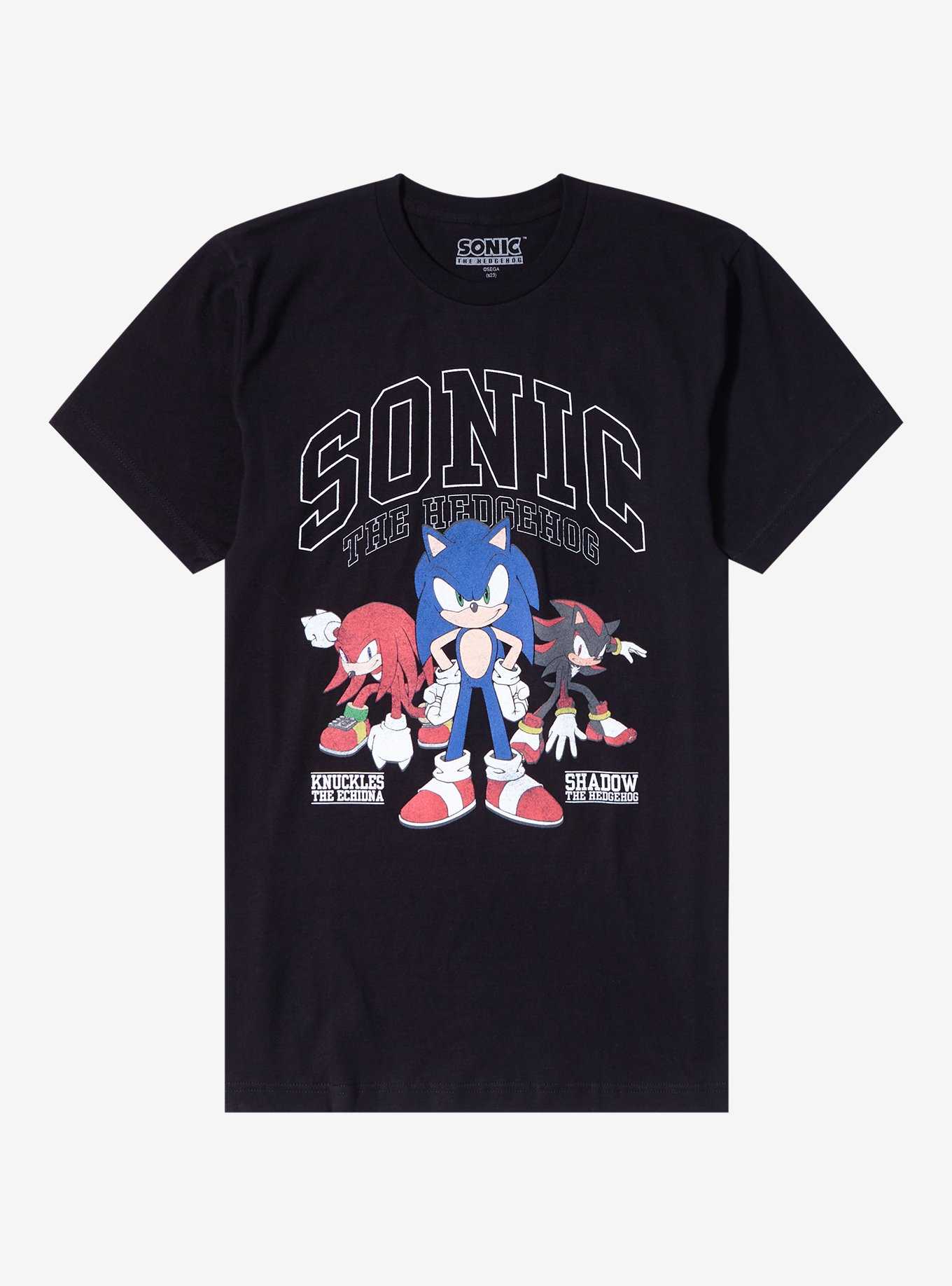 Sonic The Hedgehog Varsity Trio T-Shirt, , hi-res