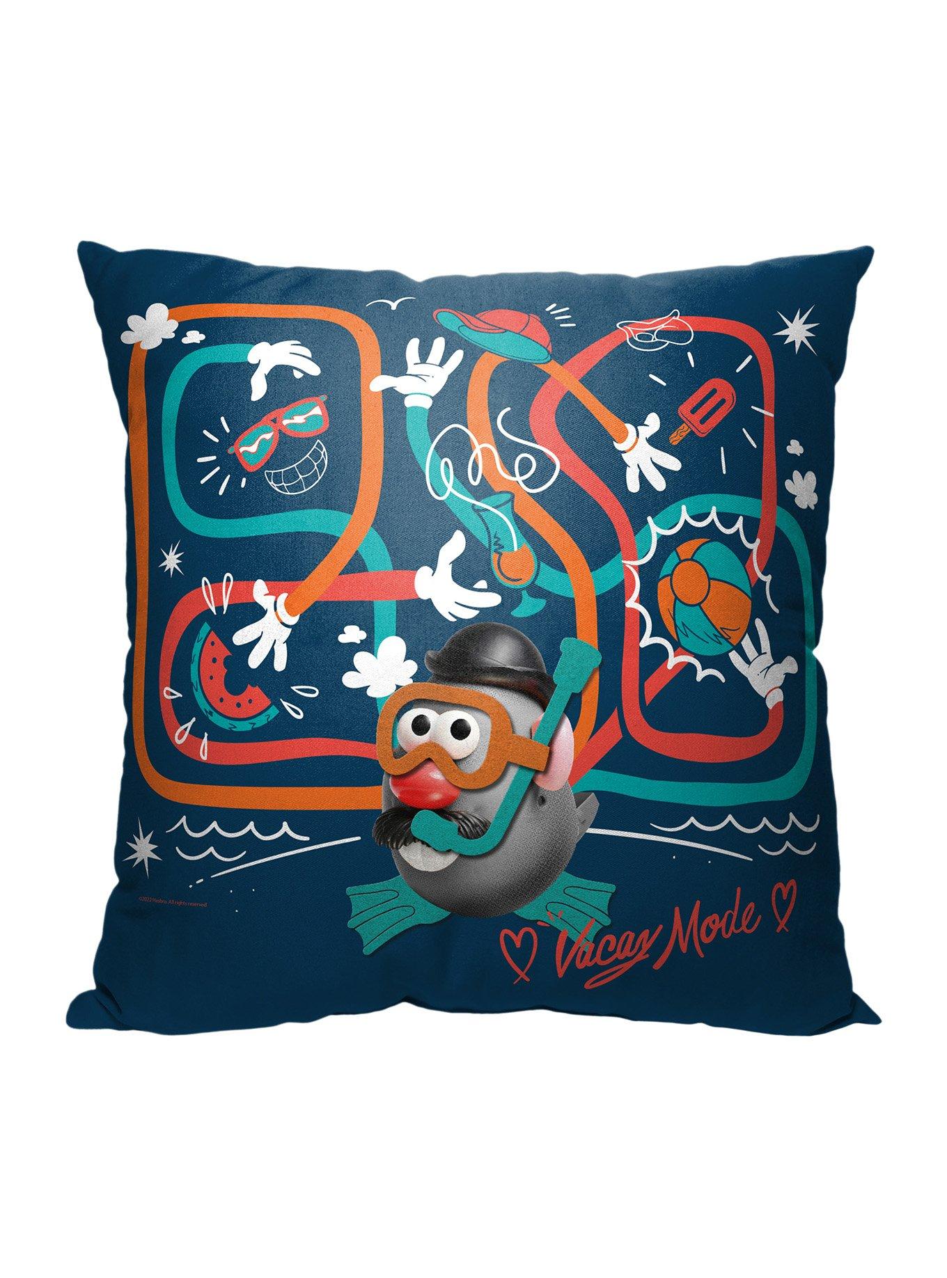 Disney Pixar Toy Story Mr Potato Head Vacay Mode Printed Throw Pillow, , hi-res