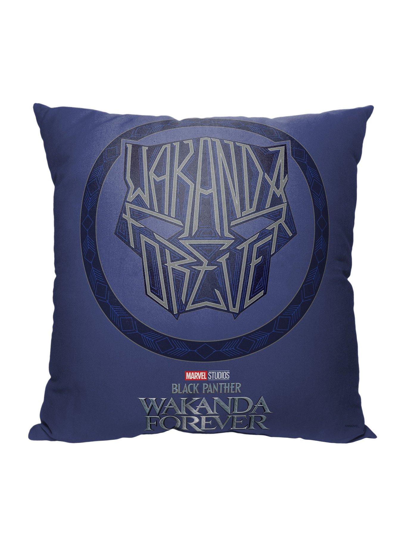 Marvel Black Panther Symbol Printed Throw Pillow, , hi-res