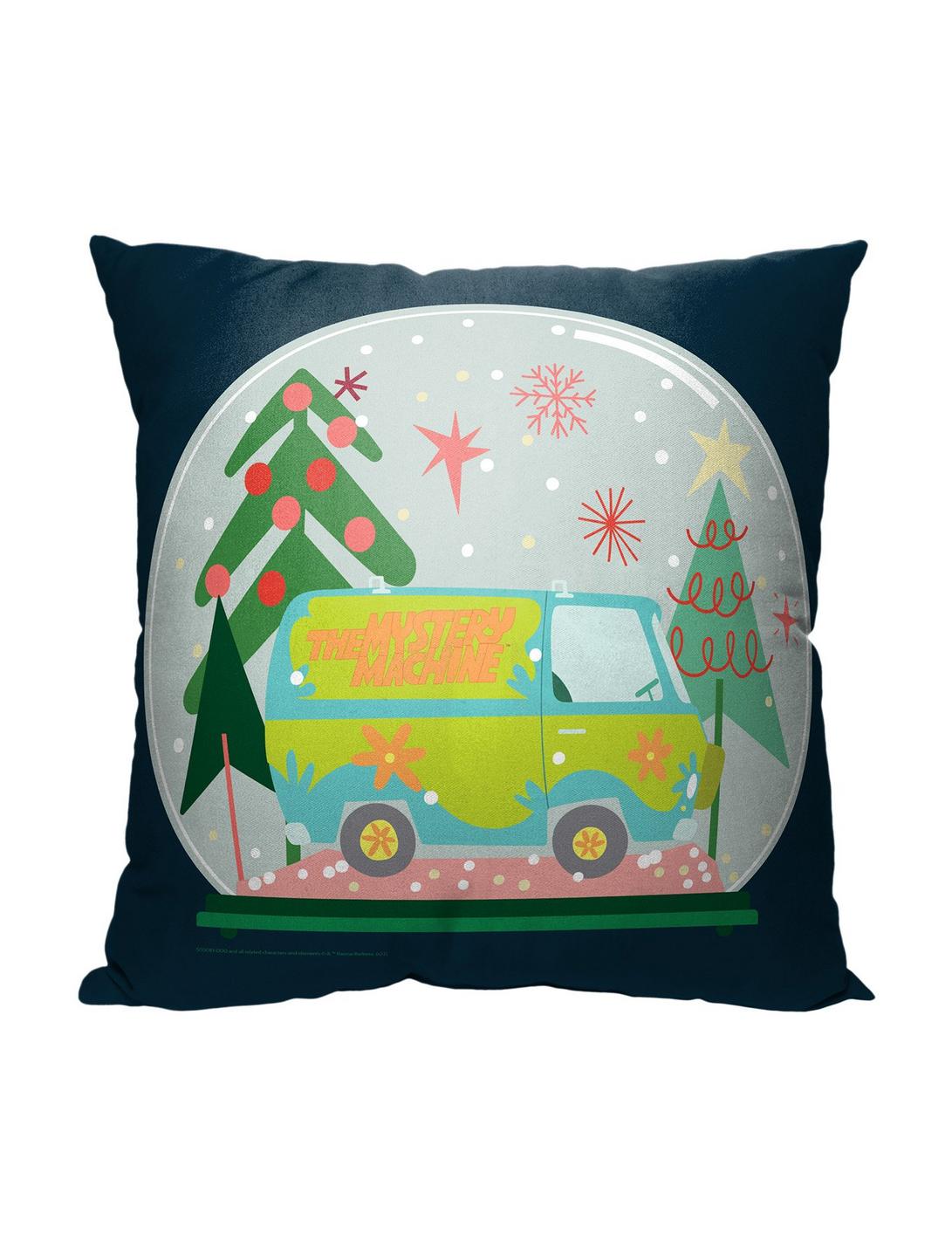 Scooby-Doo! Mystery Machine Globe Printed Throw Pillow, , hi-res