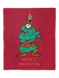 Scooby-Doo! Santa I Can Explain Silk Touch Throw Blanket, , hi-res