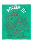 Scooby-Doo! Rockin Around The Christmas Tree Silk Touch Throw Blanket, , hi-res
