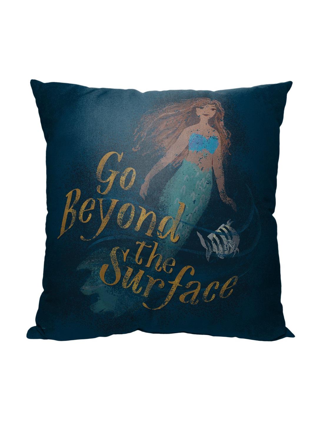 Disney The Little Mermaid Beyond The Surface Printed Throw Pillow, , hi-res