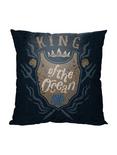 Disney The Little Mermaid King Of The Sea Printed Throw Pillow, , hi-res