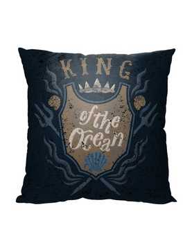 Disney The Little Mermaid King Of The Sea Printed Throw Pillow, , hi-res
