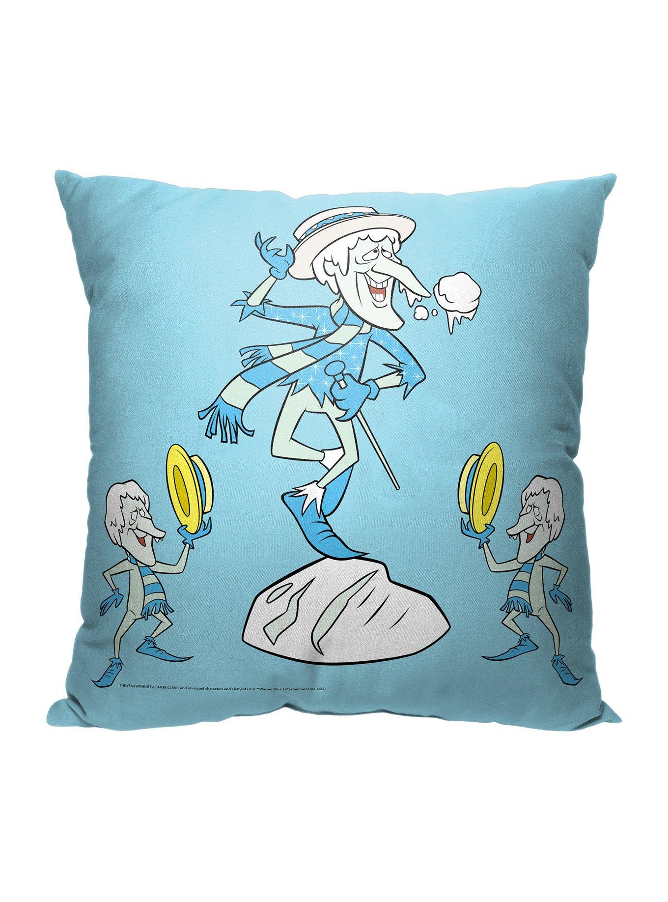 Year Without A Santa Claus Mr White Christmas Printed Throw Pillow, , hi-res