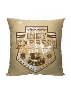 Disney Indiana Jones Indy Express Printed Throw Pillow, , hi-res
