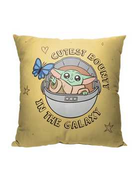 Star Wars The Mandalorian Cutest Bounty Printed Pillow, , hi-res