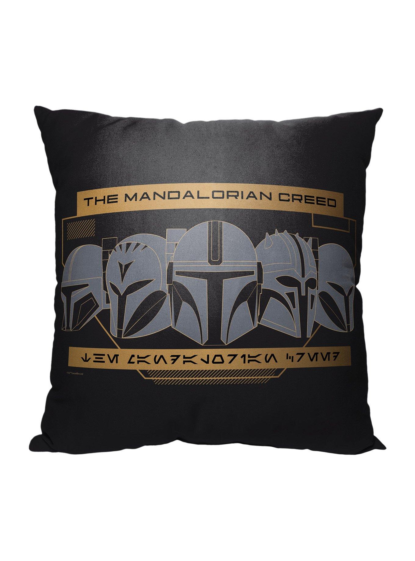 Star Wars The Mandalorian Mandalorian Creed Printed Pillow, , hi-res