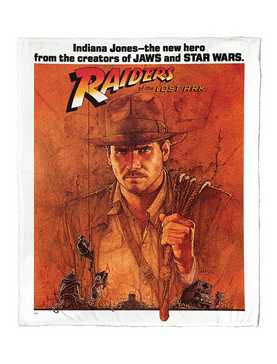 Disney Indiana Jones Raiders Of The Lost Ark Silk Touch Throw, , hi-res