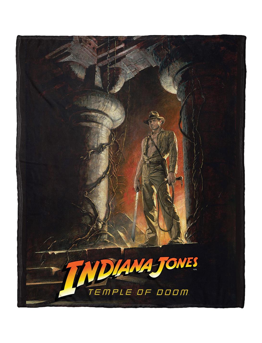 Disney Indiana Jones Temple Of Doom Silk Touch Throw, , hi-res