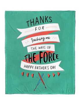 Star Wars Ways Of The Force Silk Touch Throw Blanket, , hi-res