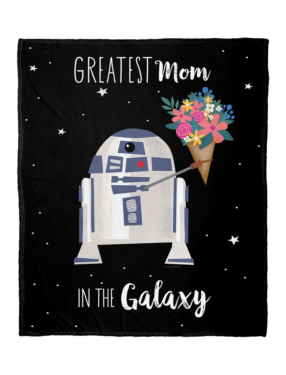 Star Wars Best Mom In The Galaxy Silk Touch Throw Blanket, , hi-res