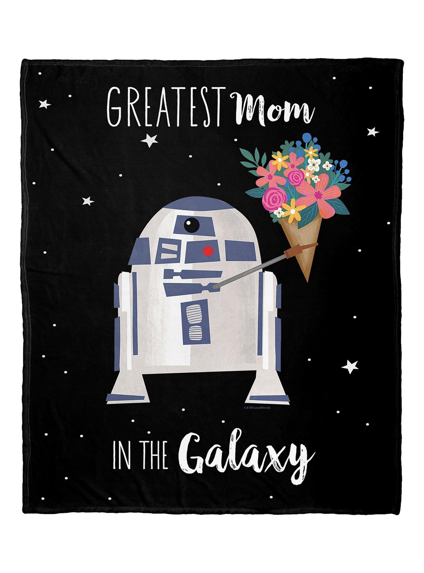 Star Wars Best Mom In The Galaxy Silk Touch Throw Blanket, , hi-res