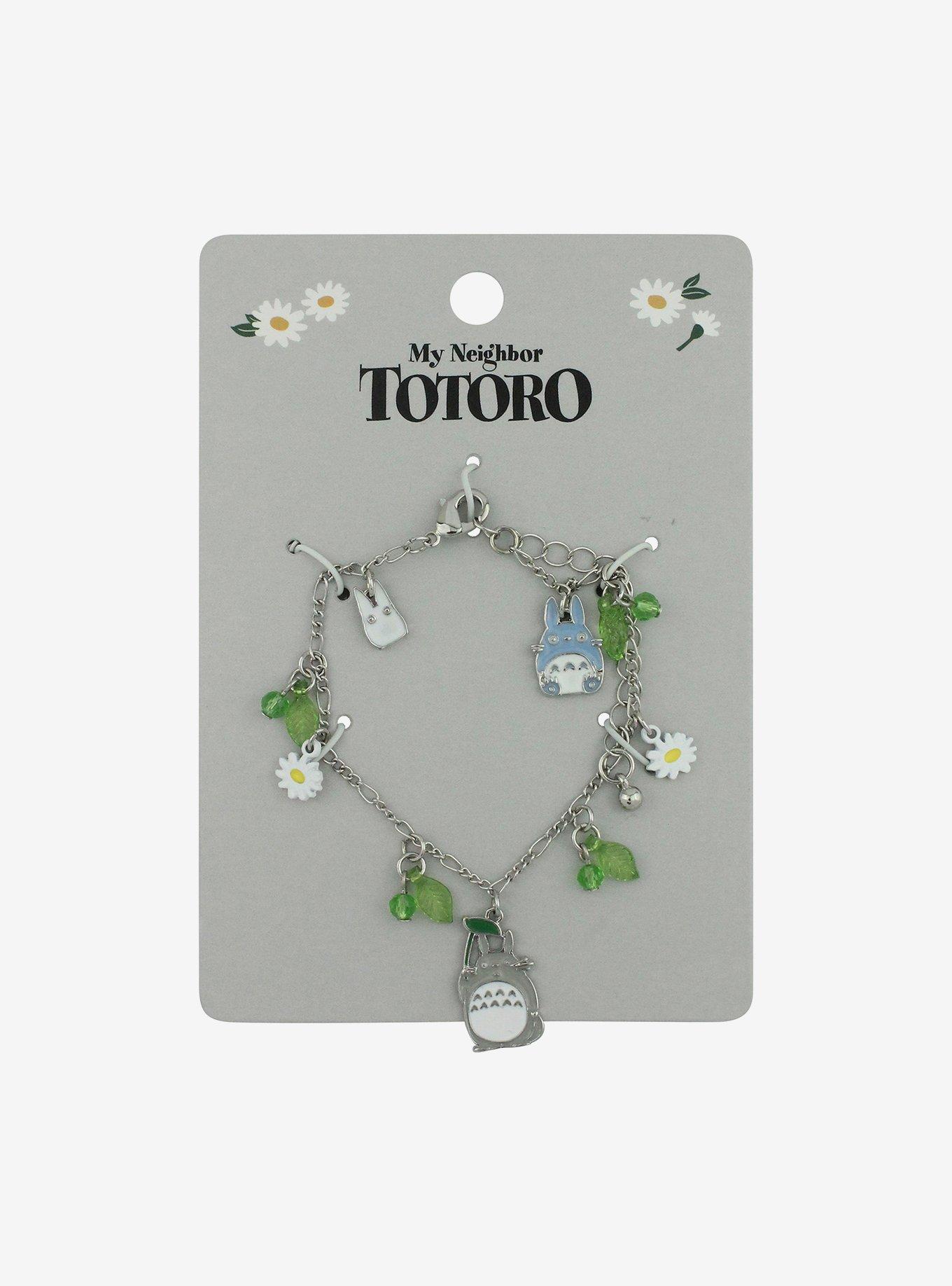 Studio Ghibli My Neighbor Totoro Daisy Leaf Charm Bracelet