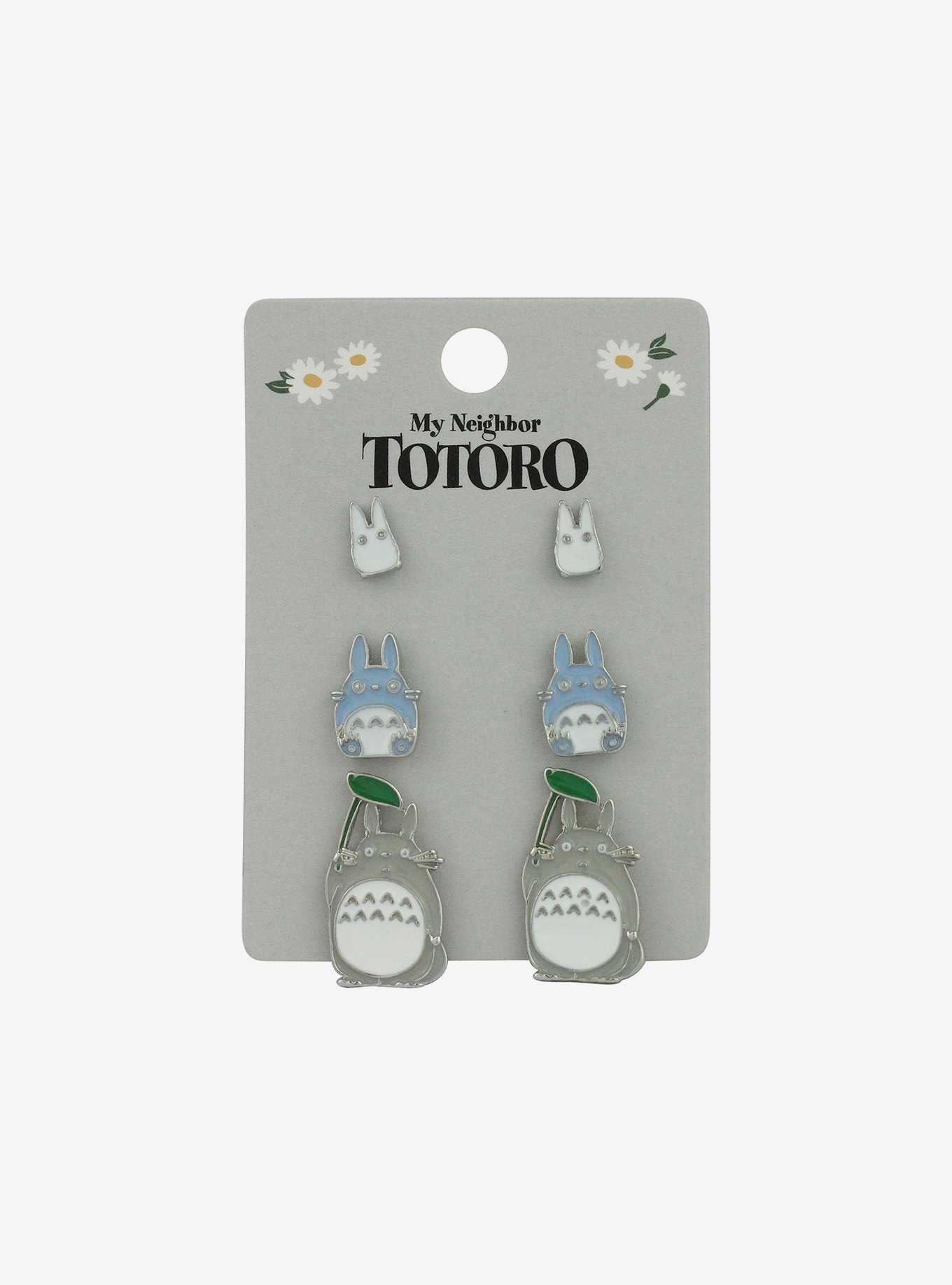 Studio Ghibli My Neighbor Totoro Characters Earring Set, , hi-res