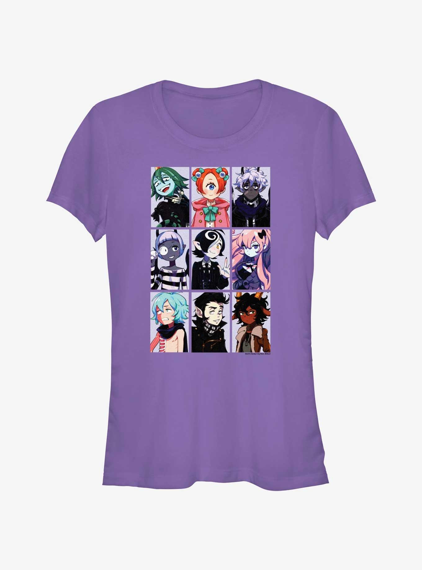 Purple demon hot sale shirt