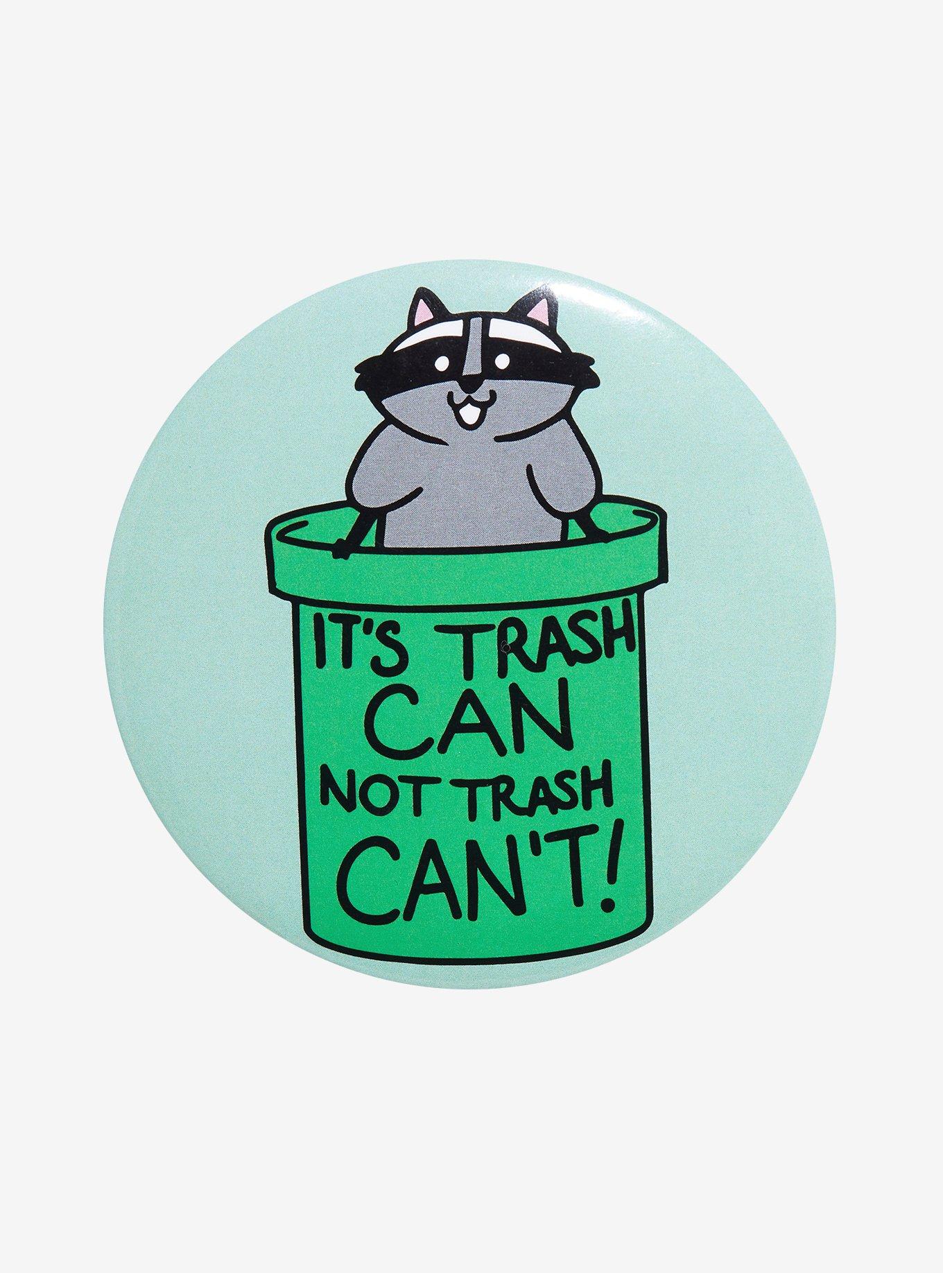 Trash Panda 3 Inch Button, , hi-res