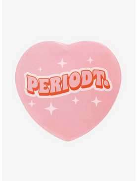 Periodt Pink Heart Button, , hi-res